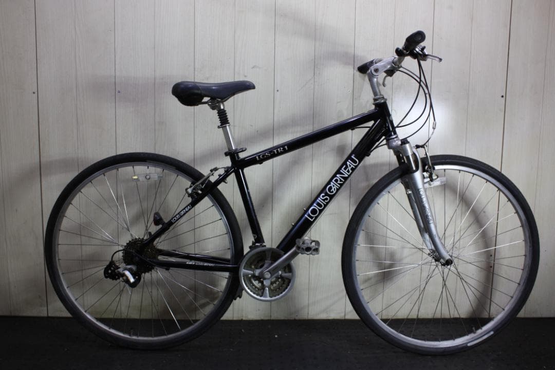 ルイガノ LGS-TR1 700C アルミ シマノ24速 420mm 黒