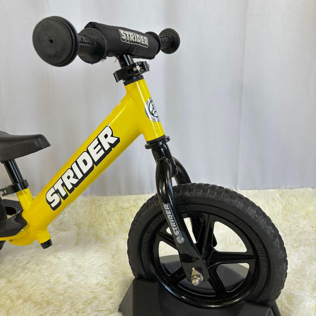 【美品】STRIDER ストライダー12インチ スポーツモデル　レッド　黄色