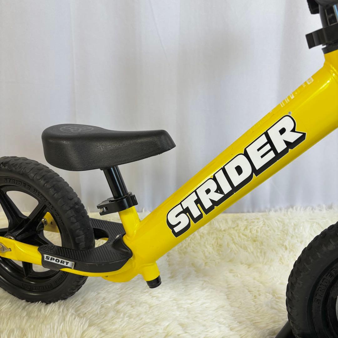 【美品】STRIDER ストライダー12インチ スポーツモデル　レッド　黄色