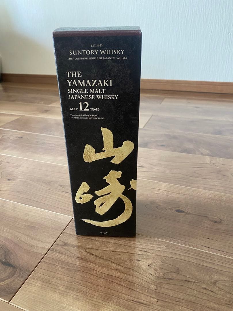 箱付き 山崎 12年 シングルモルトウイスキー　700ml