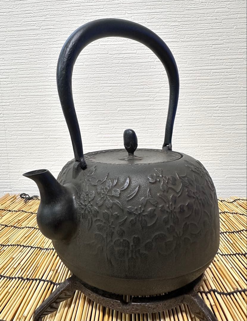 未使用品　南部及精鋳造所(鳳文堂)造　１５型　桜　ローズマリー♪様　売約済み