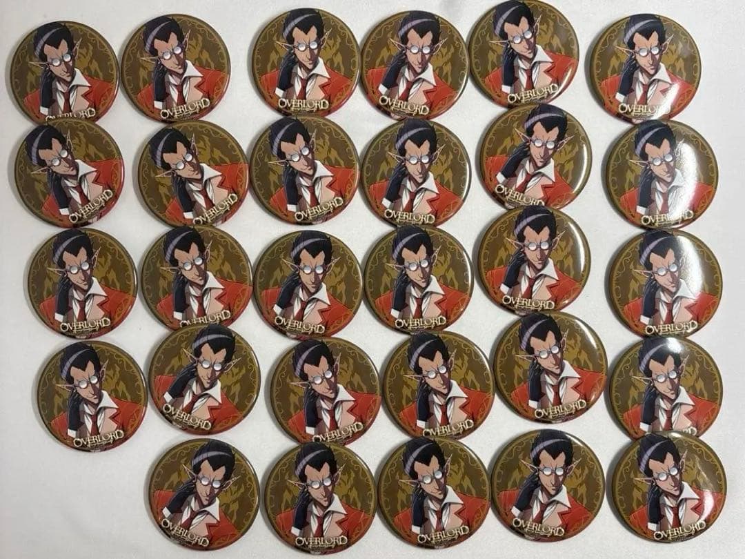 J 劇場版「オーバーロード」聖王国編 缶バッジ　デミウルゴス まとめ 29個