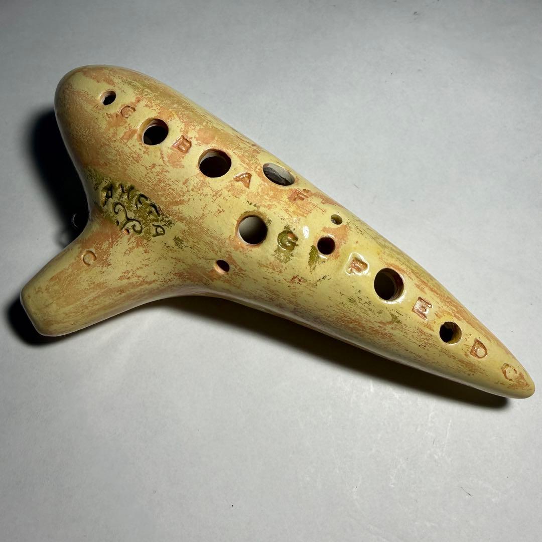 ◆ アケタオカリーナT-5C/RT-5C（コルネッタ）アルトC調 ケース付き◆