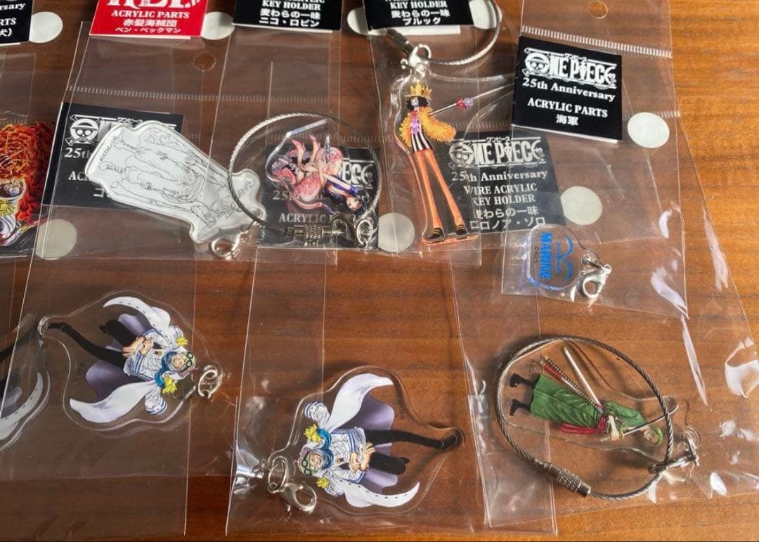 ワンピース ONE PIECE 25th アクリルパーツ まとめ売り