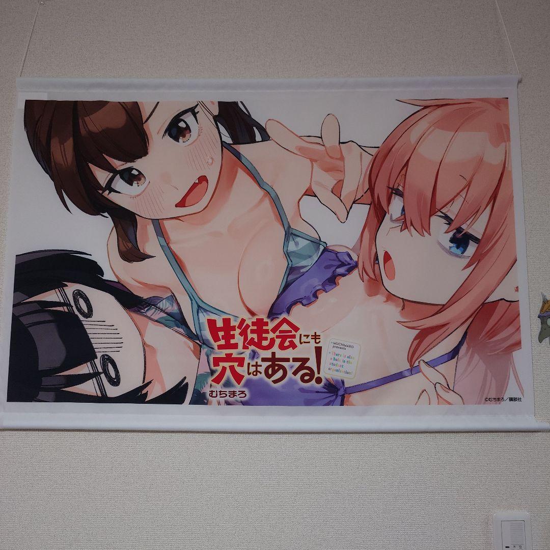 【最終値下げ今月まで】マガジン当選品　生徒会にも穴はある！タペストリー