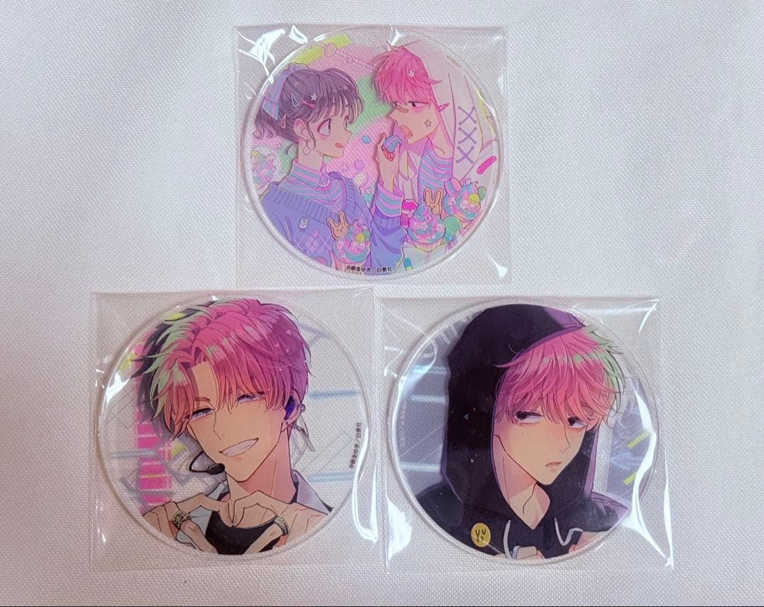 多聞くん今どっち！？　福原多聞　ジメ原さん　アクリルコースター　コラボカフェ