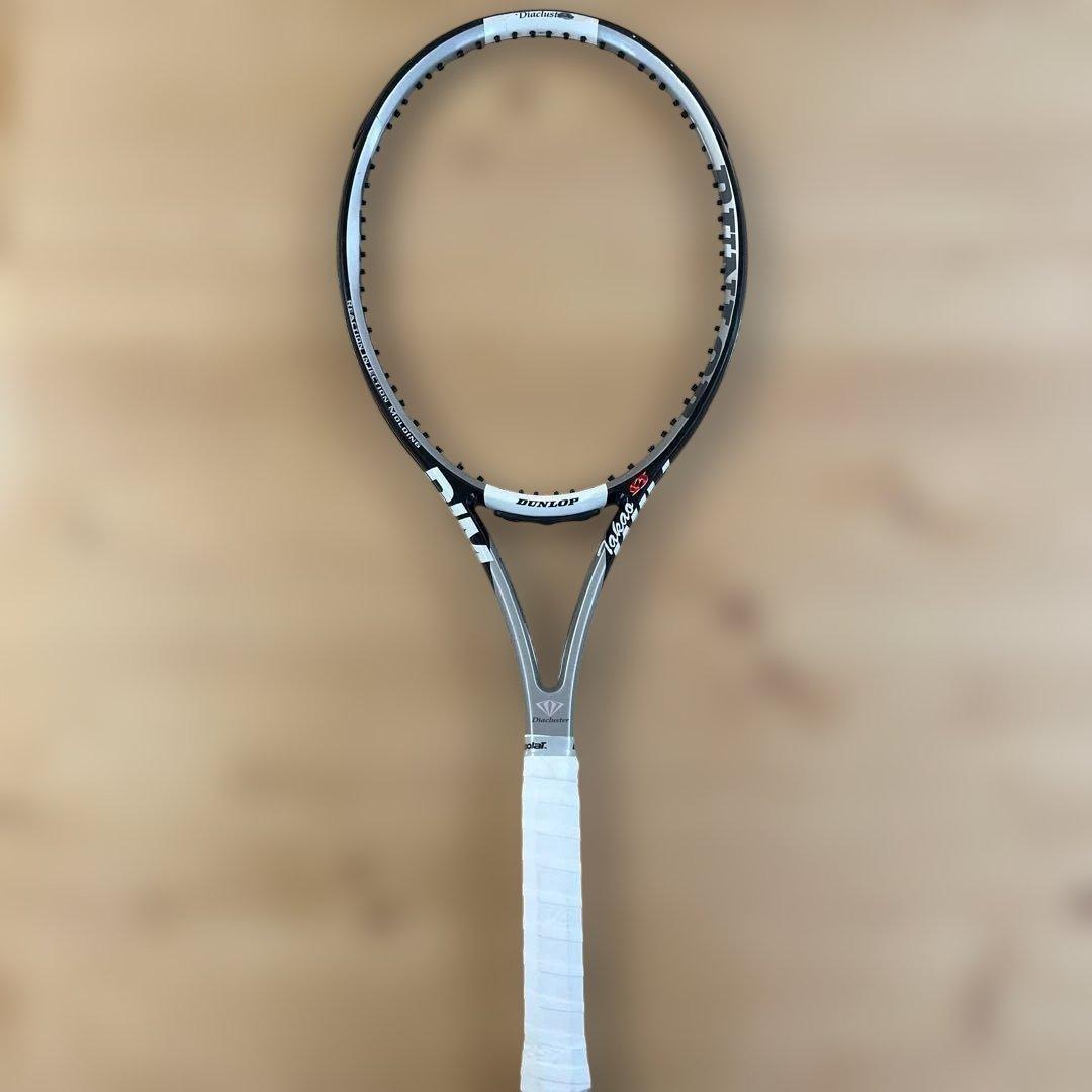 鈴木貴男プロ使用テニスラケット　DUNLOP Diacluster RIM1.0