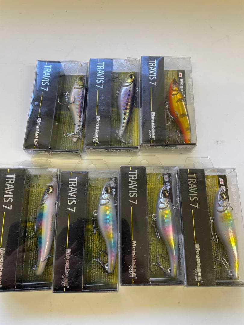 メガバス　トラビス7 ルアーセット　7セット　バイブレーション