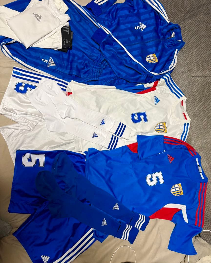 【本日掲載最終日】本庄東高校サッカー部　ユニフォーム　M ホーム＆アウェーセット