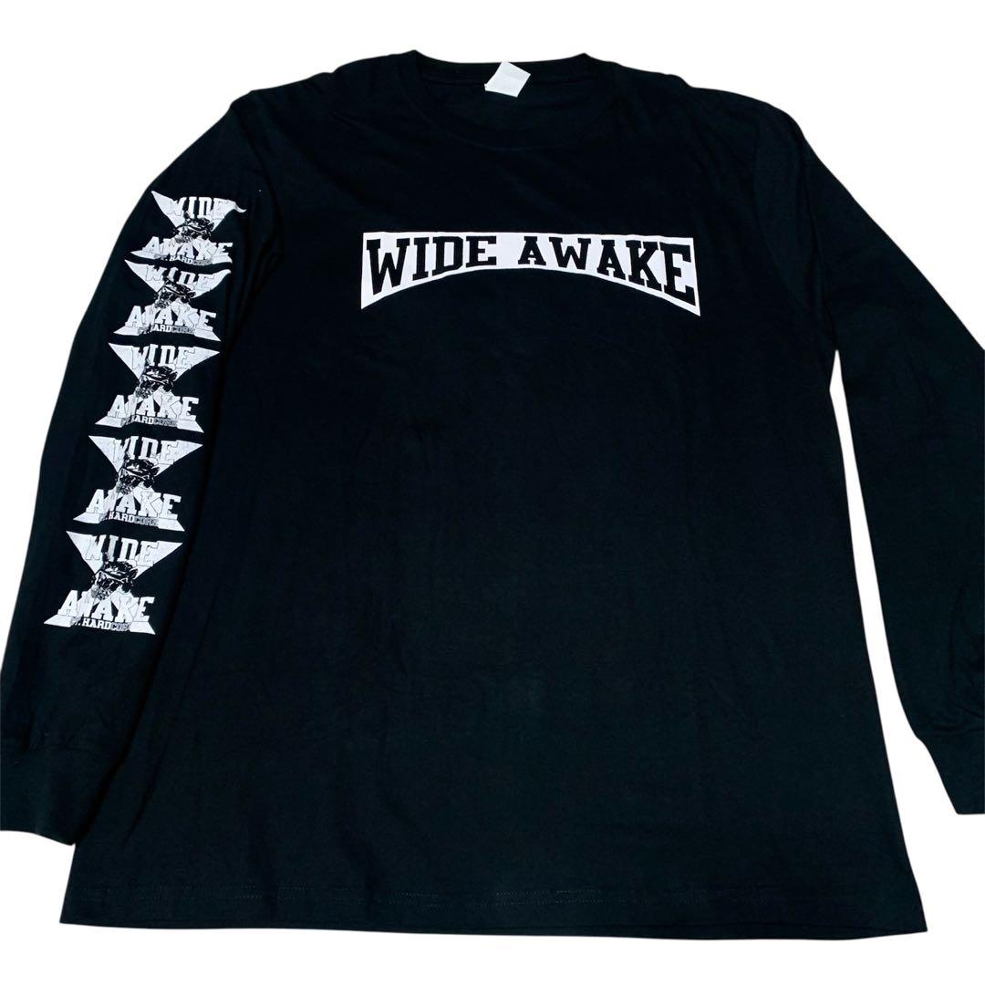WIDE AWAKE THE END 長袖Tシャツ 黒 XXL USハードコア