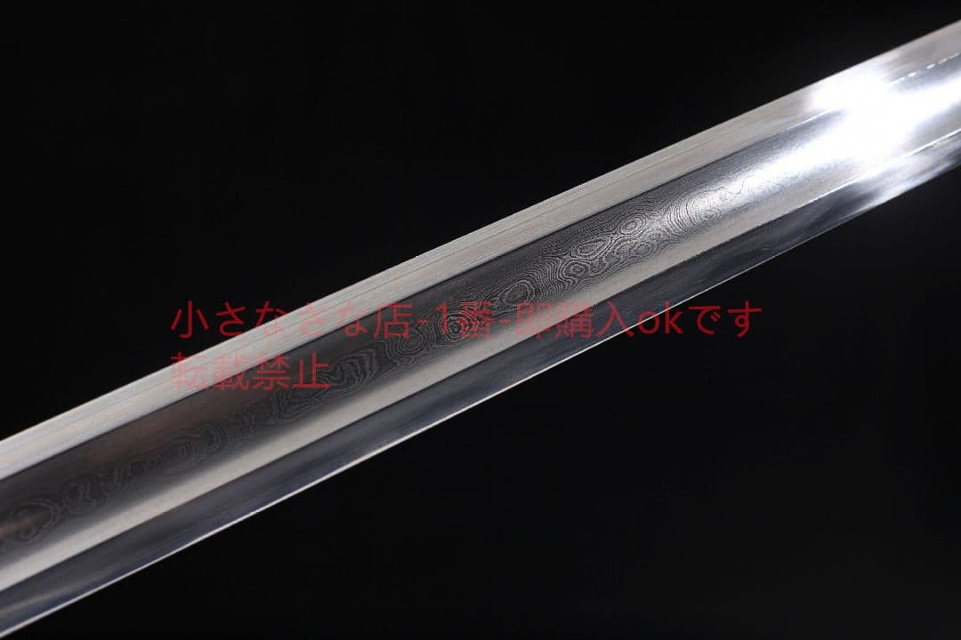 竜鳳腰刀純銅上等酸枝木紋鋼焼刃  古兵器 武具 刀装具 日本刀 模造刀 居合刀