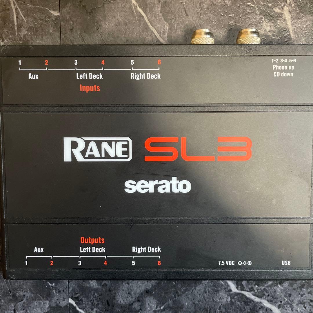 RANE SL3 DJインターフェースSerato Scratch Live対応