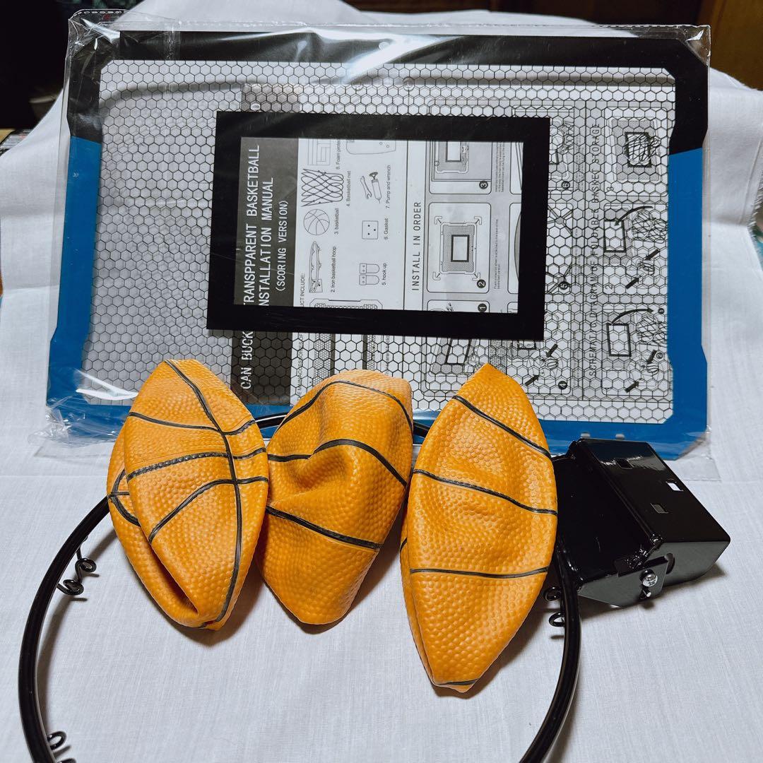 ✨バスケットボールフープセット 電子スコアボード付き