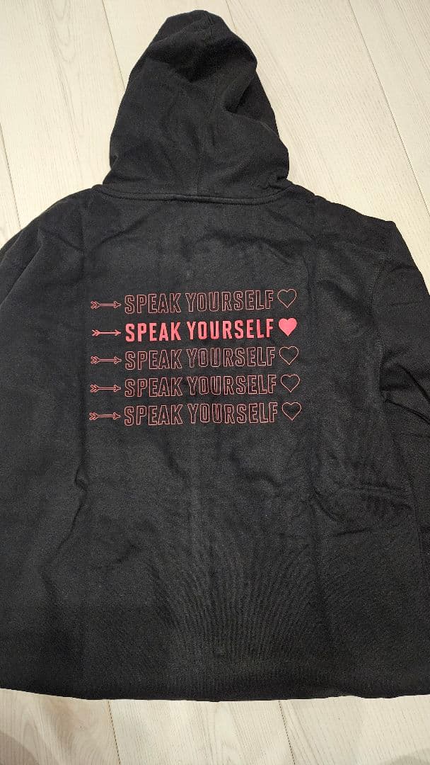 レア新品 USA限定 SPEAK YOURSELF パーカー フーディbts
