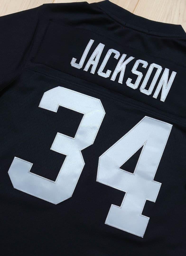 NFL レイダース ボー・ジャクソン リミテッドジャージ【XS】