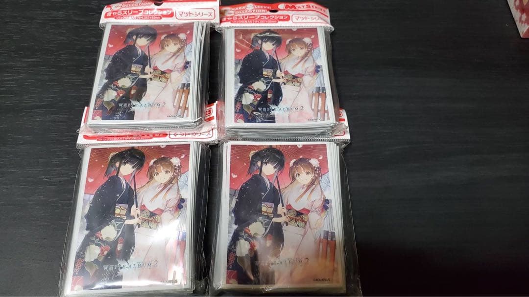 WHITE ALBUM2 冬馬かずさ 小木曽雪菜キャラクタースリーブ未開封×4個