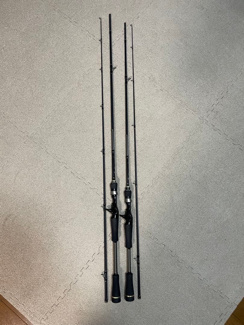 バスロッド　2本セット　メジャークラフト　ゴーエモーション632ML 662MH