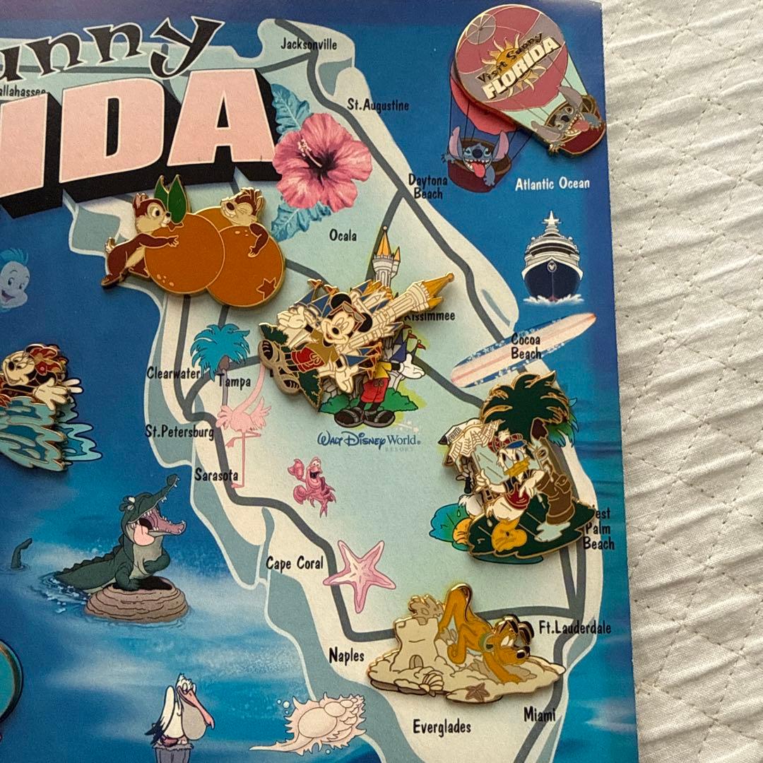 【WDW】 ディズニーワールド ピンバッジコレクション