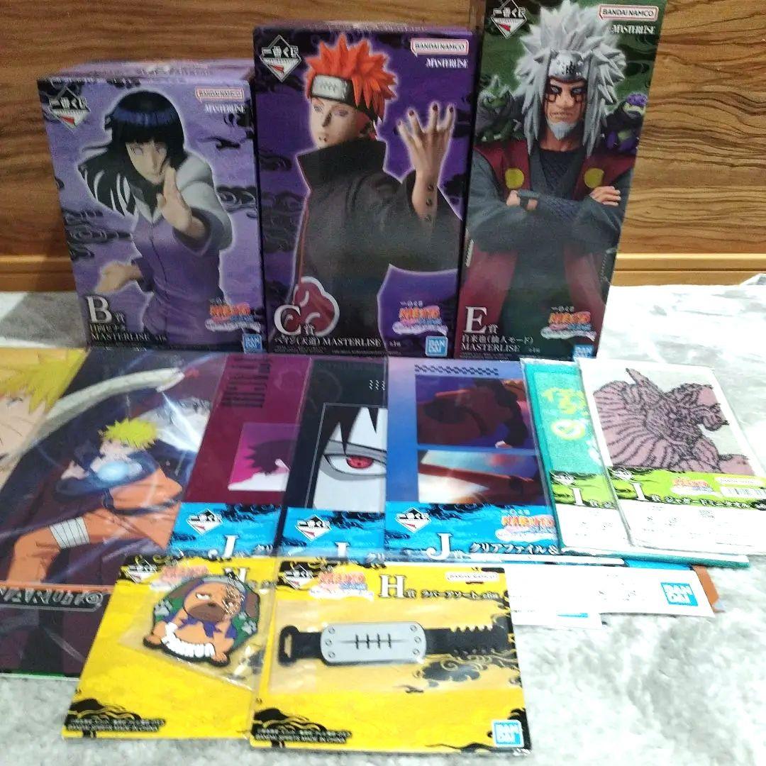 NARUTO　一番くじ B賞 C賞 E賞 フィギュア　3点+下位賞セット！
