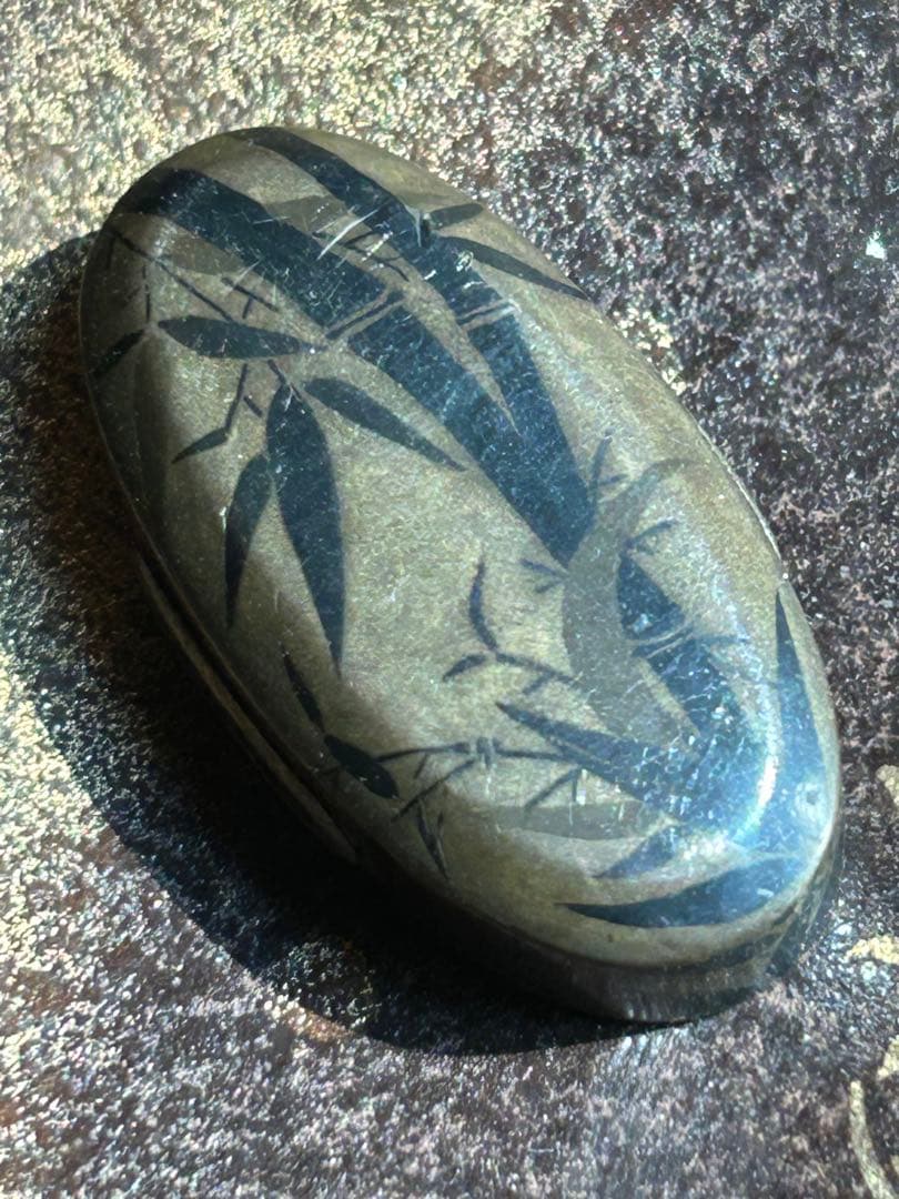 刀装具　竹林　竹　武具　日本刀　骨董　アンティーク　コレクション