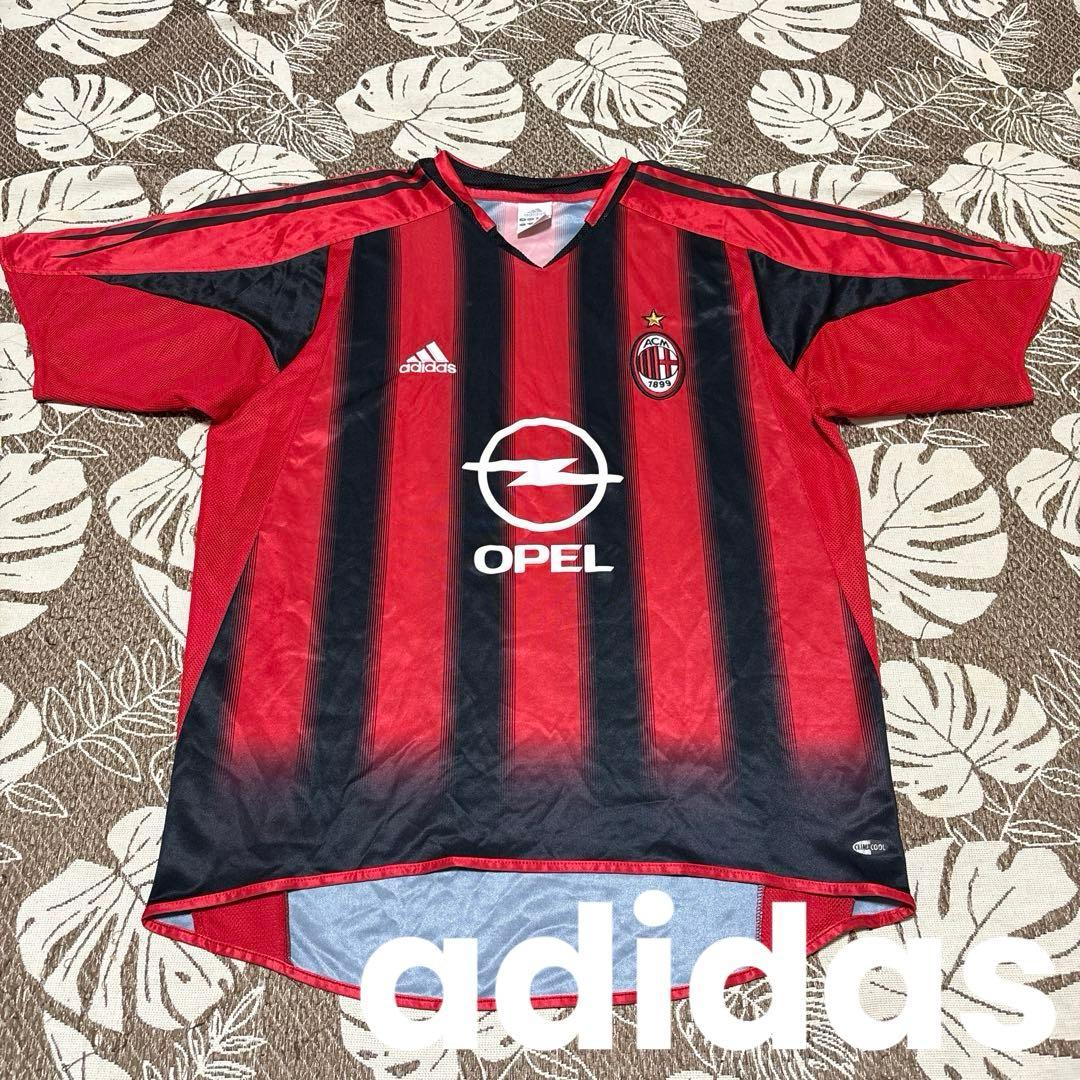 adidas(アディダス)セリエA ACミランユニフォーム　04-05 ホーム