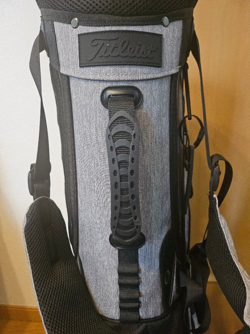 スタンド式ゴルフバッグ グレー・ブラック