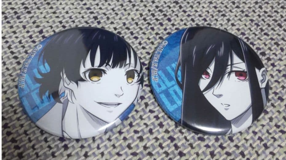 ブルーロック ドンキホーテ 缶バッジ 千切豹馬　蜂楽廻