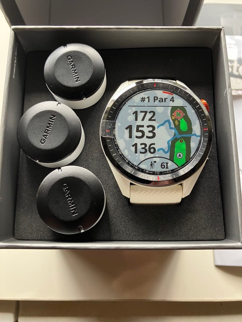 美品！Garmin Approach S62 （CT-10X３個未使用品付き）