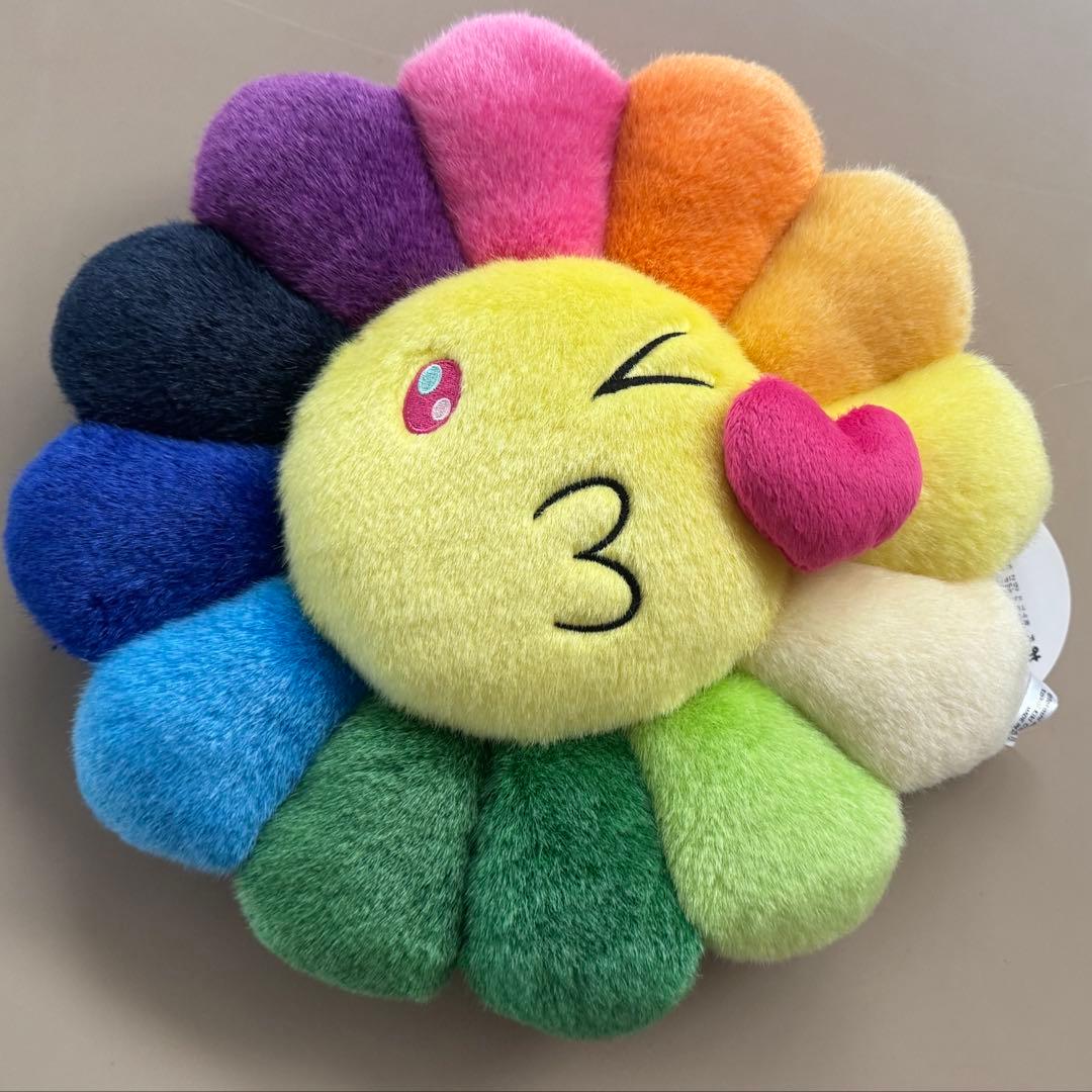 新品村上隆お花クッション フラワークッション ミニ カイカイキキFlower最安