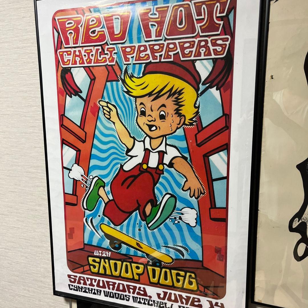レア★日本未発売！レッドホットチリペッパーズ レッチリ 大ポスター OLD