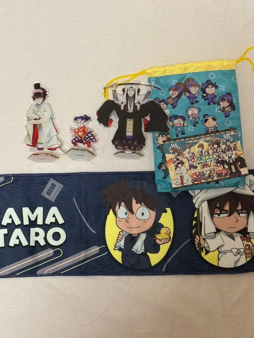 忍たま乱太郎　極楽湯　アクリルスタンドとその他グッズ