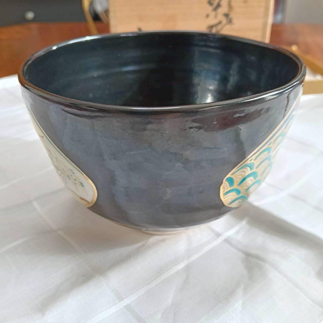 京焼 清水焼 雛絵 抹茶碗 共箱 茶道具 ひな祭り