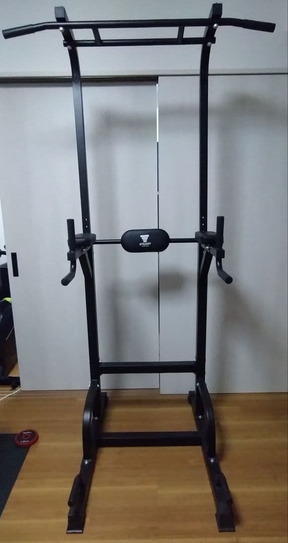 【送料無料】STEADY懸垂マシン　チンニング　ぶら下がり健康機耐荷重150kg