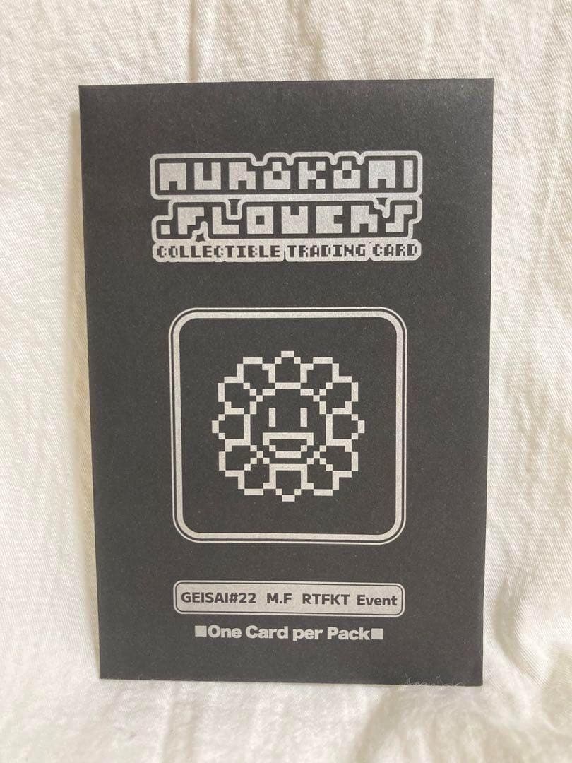 geisai ZEUSMAP-X 村上隆 トレーディングカード　プロモカード