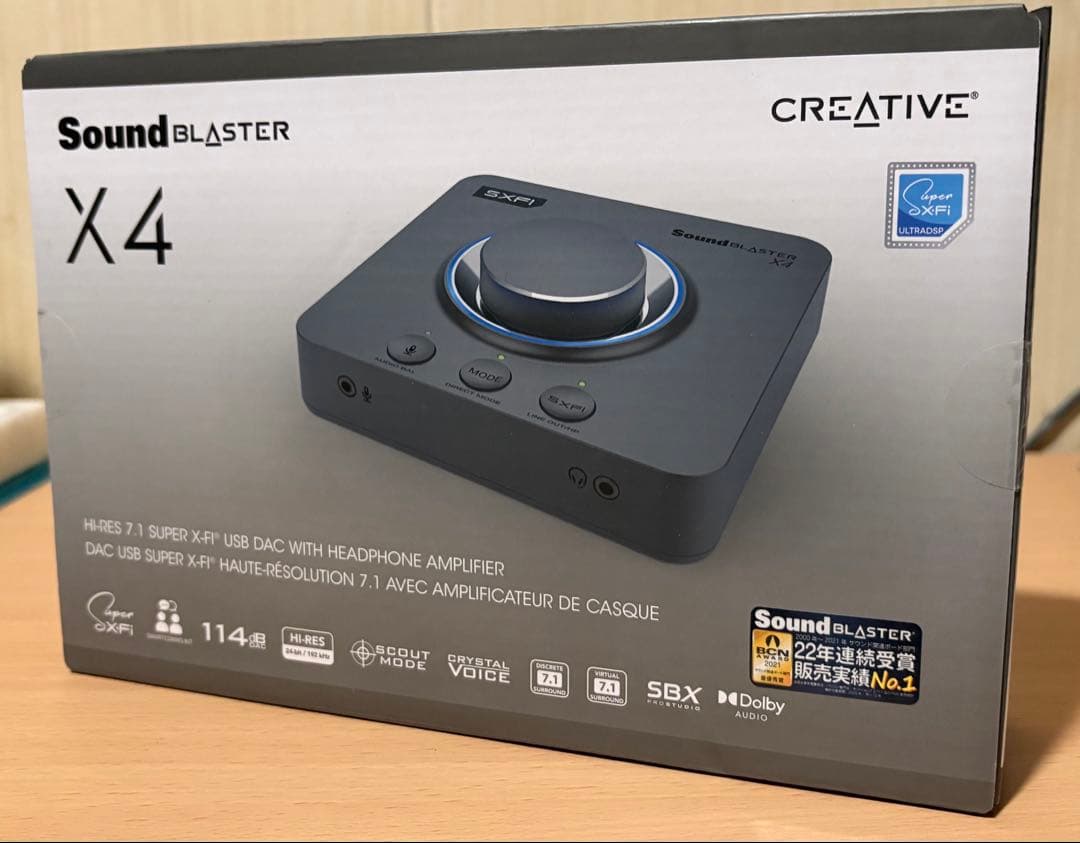 DTM・DAW Creative Sound Blaster X4