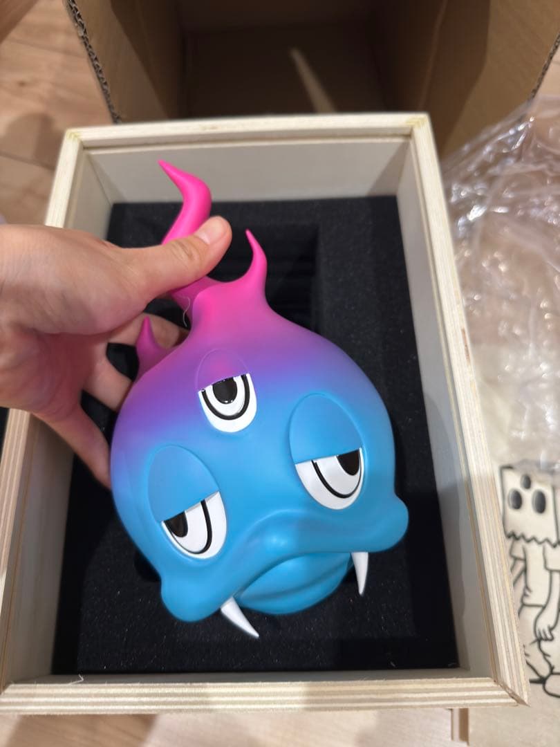 中津川 翔太 鬼火 限定フィギュア 67/100 青とピンク