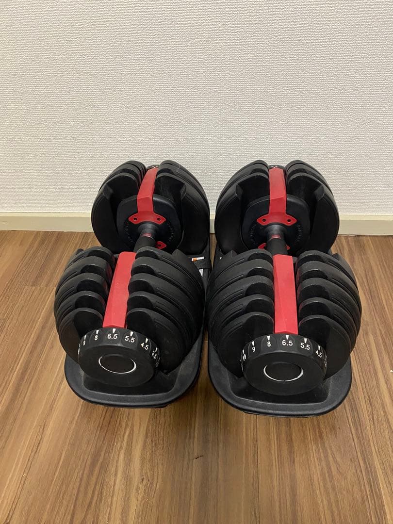 調整可能ダンベル （片方最大24.0kg）