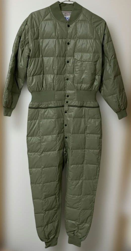 アシックス　ダウン　M スキーウェア　2way つなぎ　ジャケットジャンプスーツ