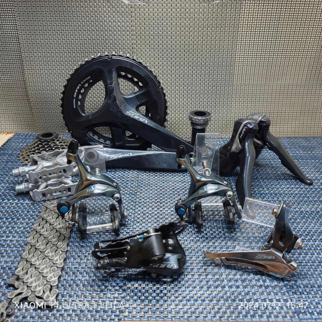 SHIMANO SORA R3000 コンポセット