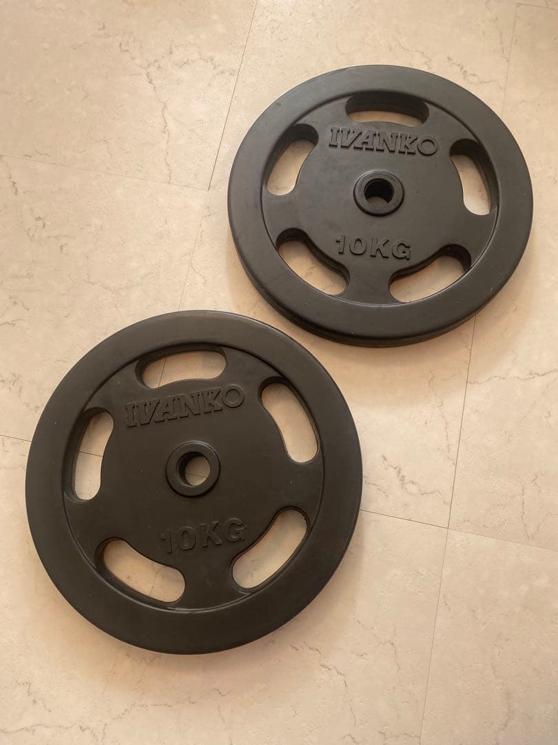 IVANKO 28mm径用ラバープレート10kg X 2枚