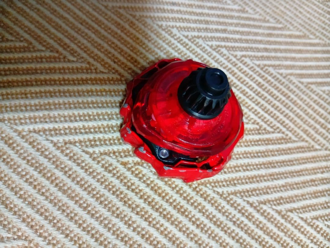 ベイブレードx　ドランバスター　メタルコートレッド　ベイブレード