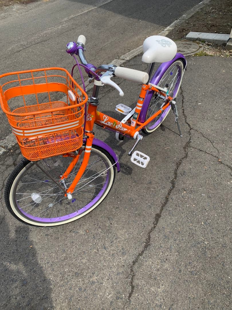 20インチ女の子　あさひ自転車ラブアンドピース BAA200-J札幌引取り限定