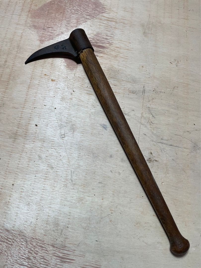 鳶口　ビンテージ　古道具　当時物　凄いしっかりしてます。まだまだ使えます。