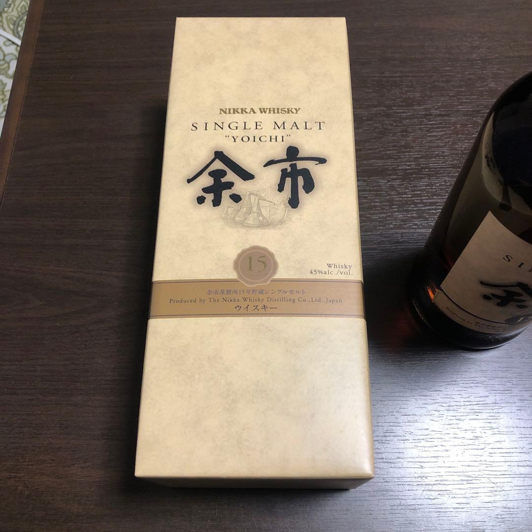 【希少】　余市　15年　700ml 箱付き