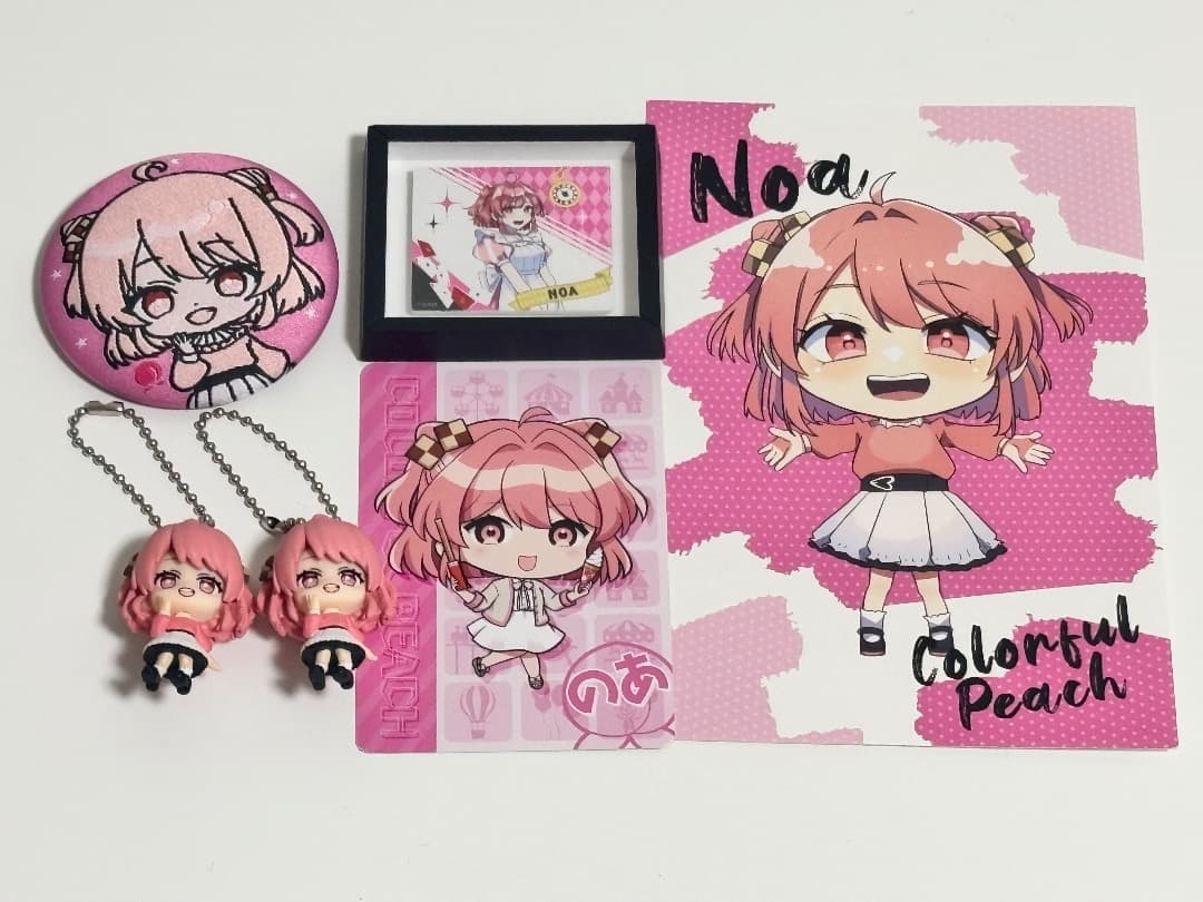 カラフルピーチグッズ