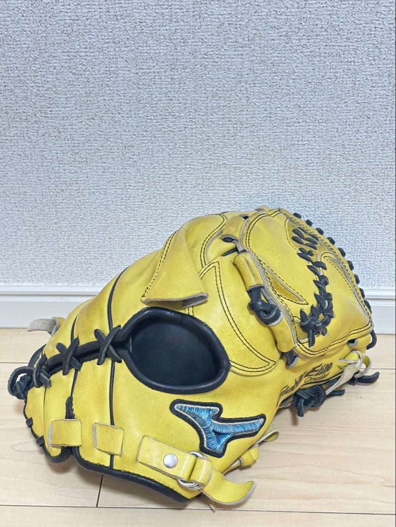 Mizuno Global Elite 軟式グローブ ダイバーシティーブルー