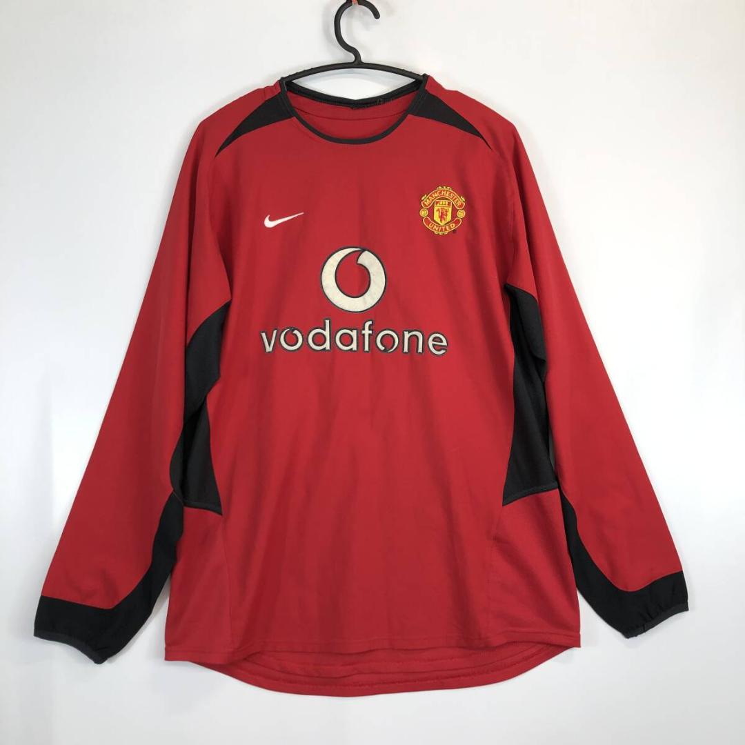 ナイキ マンチェスターユナイテッド 長袖ユニフォーム レッド M S3DHA