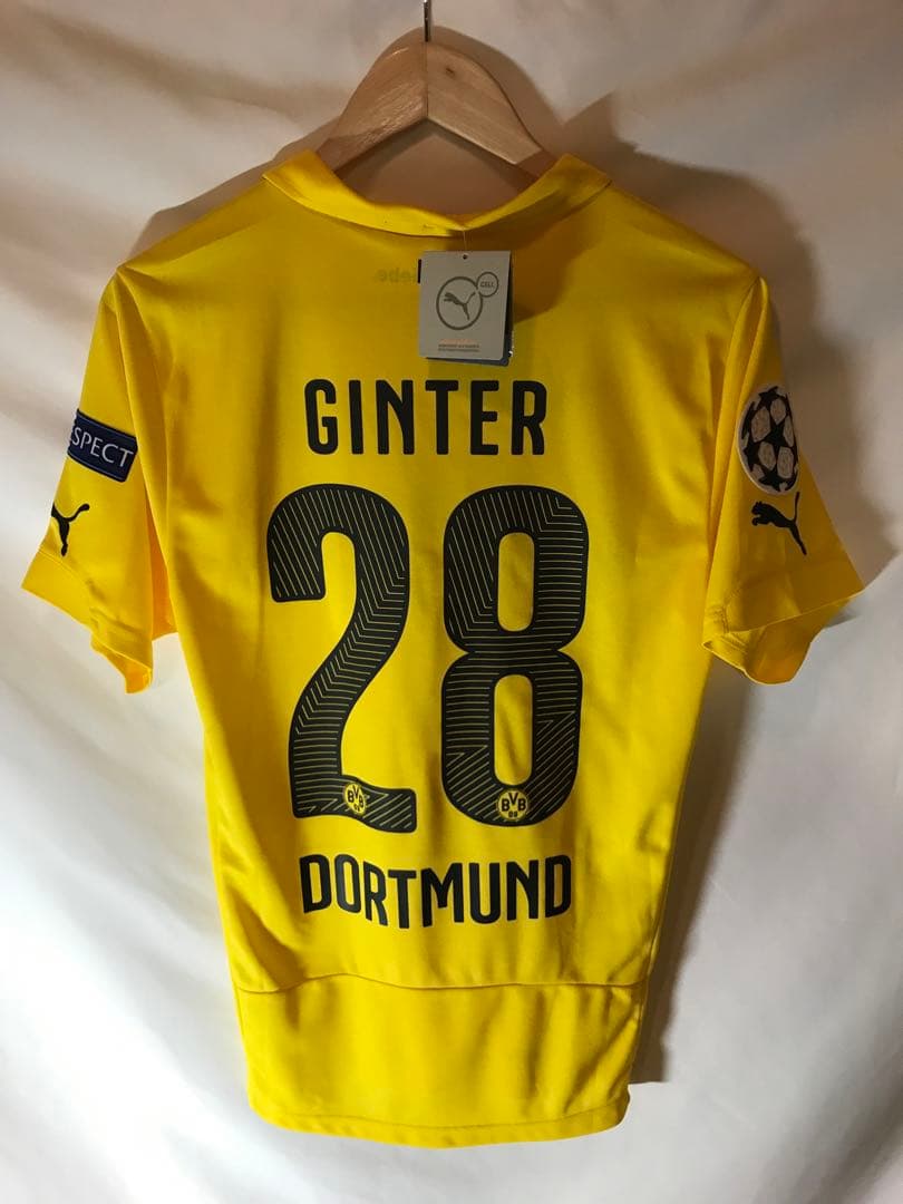 新品正規品 PUMAドルトムント「28」マティアス・ギンター 半袖Sユニフォーム