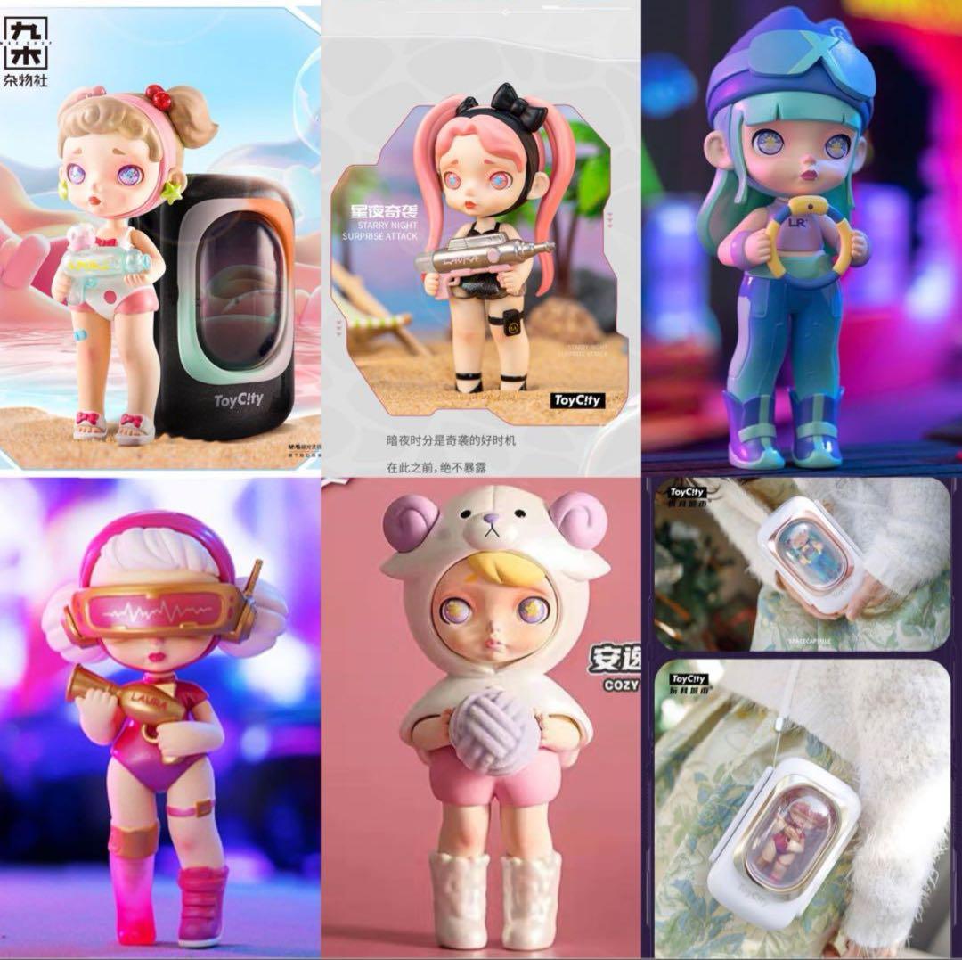 Popmart Laura フィギュア 太空舱 150% サイズ 5点セット