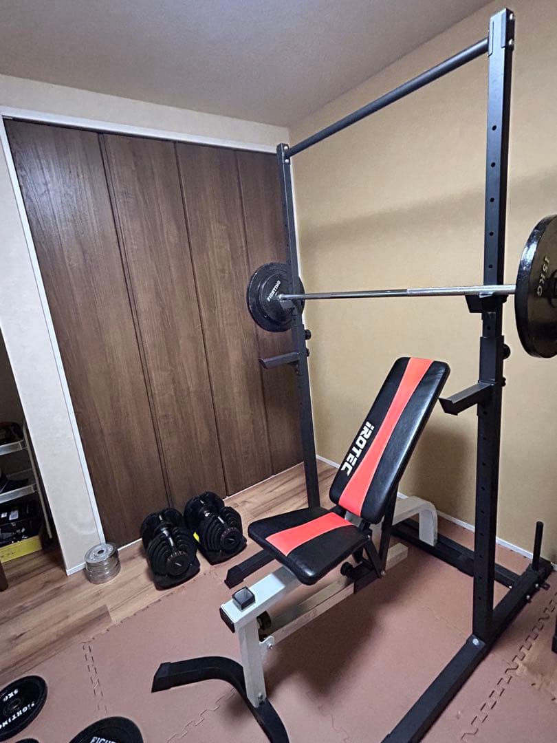 iROTEC インクラインベンチ　FIGHTINGROADウェイトプレートセット